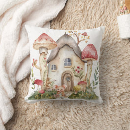 Cojín decorativo de hongos