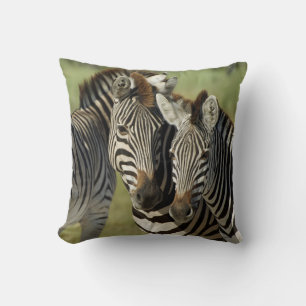 COJÍN DECORATIVO DE IMAGEN DOBLE ZEBRA