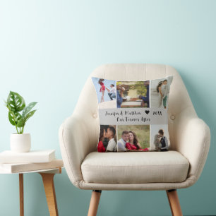 Cojín decorativo de imagen personalizado de doce (