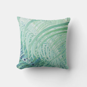 Cojín decorativo de impresión de plantas de estilo