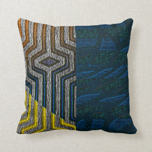 Cojín decorativo de impresión de tela kuba