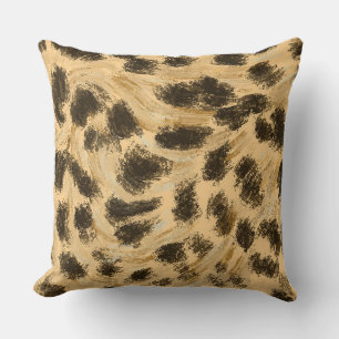 Cojín decorativo de impresión Leopard