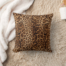 Cojín decorativo de impresión Leopard