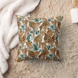 Cojín decorativo de impresión Leopard de moda - El