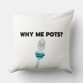 Cojín decorativo de impresión negrita Tachy Me Spo