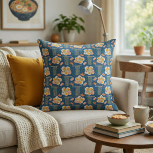 Cojín decorativo de inspiración asiática con fideo