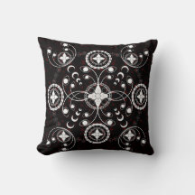Cojín decorativo de inspiración celta