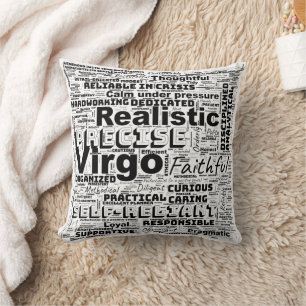Cojín decorativo de inspiración de nube Virgo Zodi