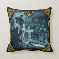 Cojín decorativo de Jules Verne 20000 Ligas 1