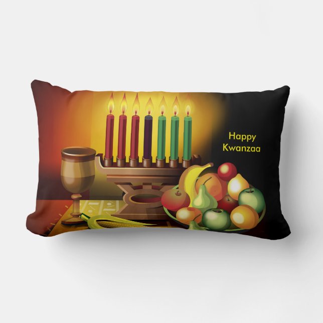 Cojín decorativo de Kwanzaa (Anverso)