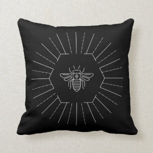 Cojín decorativo de la abeja