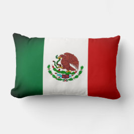 Cojín decorativo de la bandera mexicana
