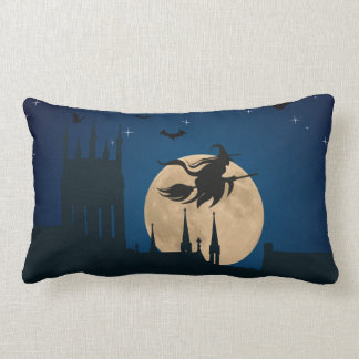 Cojín decorativo de la bruja de la noche