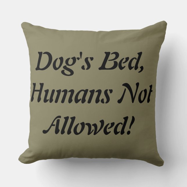 Cojín decorativo de la cama del perro (Anverso)