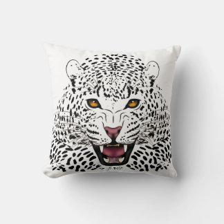Cojín decorativo de la cara de gráfico