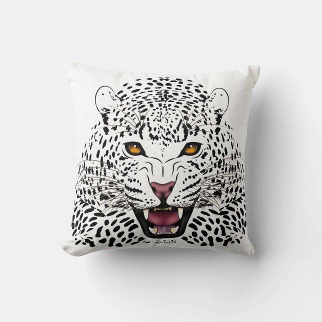 Cojín decorativo de la cara de gráfico (Anverso)
