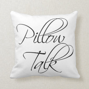 Cojín decorativo de la charla de la almohada