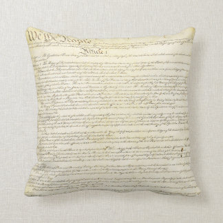 Cojín decorativo de la constitución de los