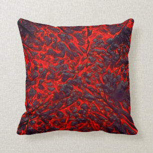 Cojín decorativo de la fantasía de la lava