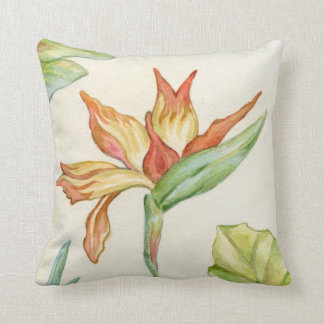 Cojín decorativo de la flor de la ave del paraíso