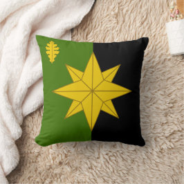 Cojín decorativo de la Insignia Popular de Brendok