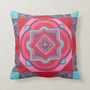 Cojín decorativo de la mandala
