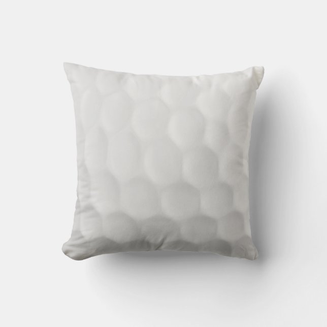 Cojín decorativo de la pelota de golf (Anverso)