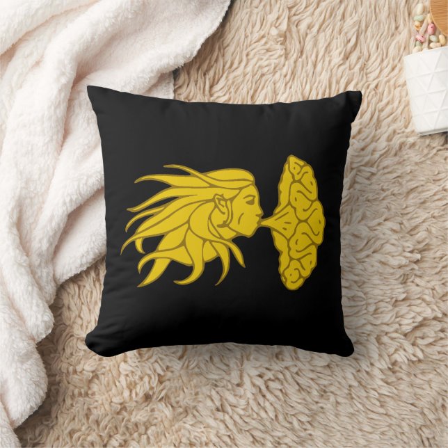 Cojín decorativo de la placa de la población de Da (Manta)