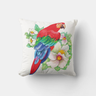 Cojín decorativo de la Plaza Roja de Macaw