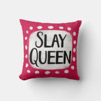 Cojín decorativo de la Reina Slay