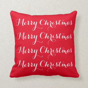 Cojín decorativo "de las Felices Navidad"