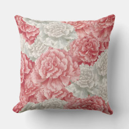 Cojín decorativo de las flores de la nación de Pas