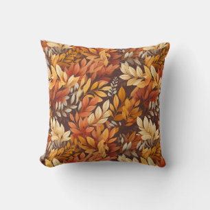 Cojín decorativo de las hojas de otoño