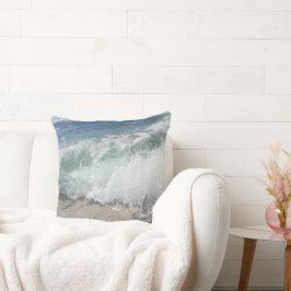 Cojín decorativo de las olas oceánicas de espuma m