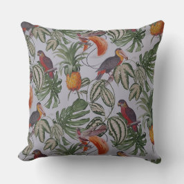 Cojín decorativo de las vibraciones tropicales