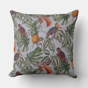 Cojín decorativo de las vibraciones tropicales