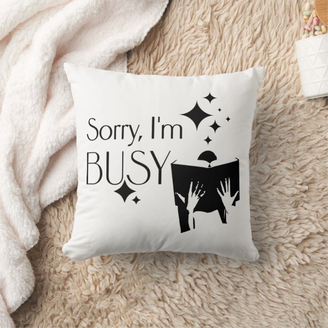 Cojín decorativo de lectura de libros más extenso (Manta)