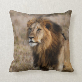 Cojín decorativo de Leones Africanos