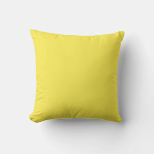 Cojín decorativo de limón láser amarillo de color