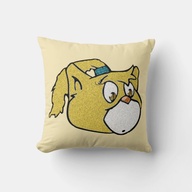 Cojín decorativo de los gatos de Boomi (Anverso)