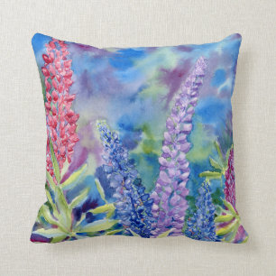 Cojín decorativo de los "Lupines"