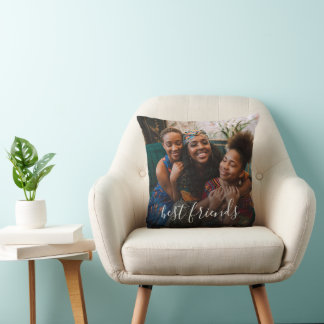 Cojín decorativo de los mejores amigos