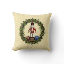 Cojín decorativo de los Navidades de la guerra con