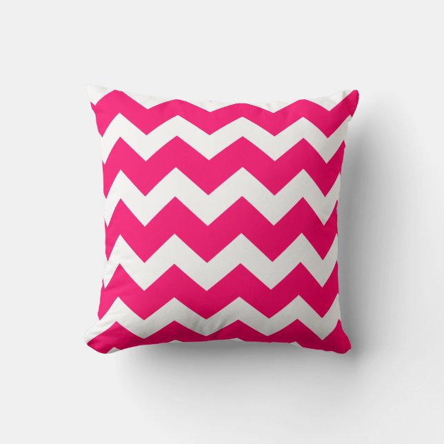 Cojín decorativo de moda de Chevron (Anverso)