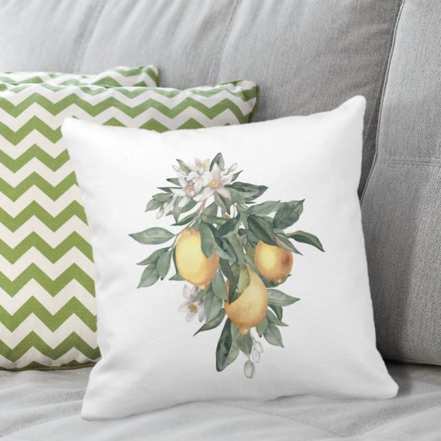 Cojín decorativo de moda Lemon Fruit 20"x20" (Subido por el creador)