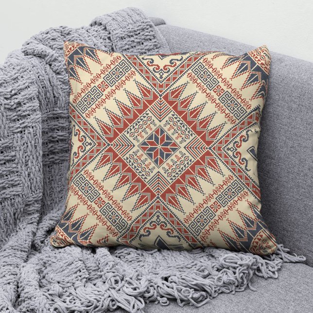 Cojín decorativo de moda palestino Tatreez 12 (Subido por el creador)