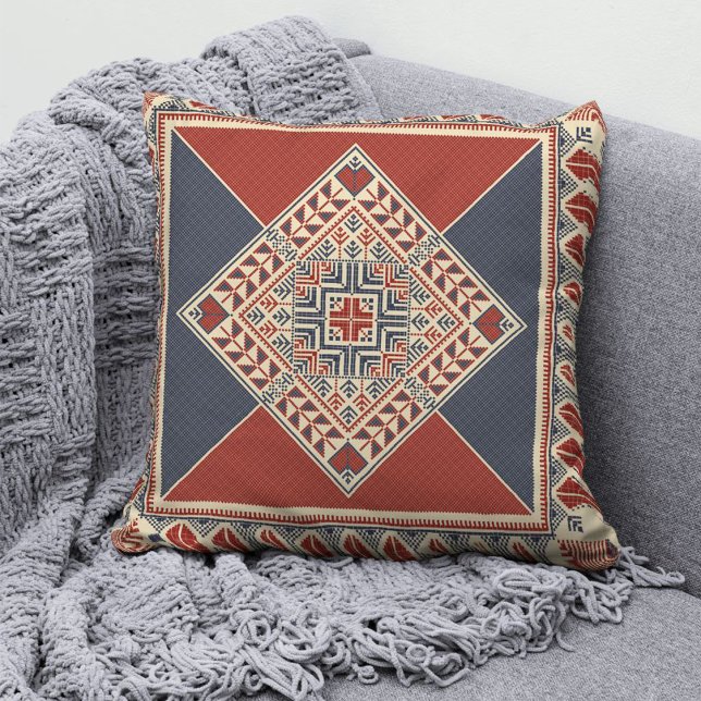 Cojín decorativo de moda palestino Tatreez 6 (Subido por el creador)