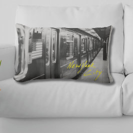 Cojín decorativo de Moda Urbana del Metro de Nueva