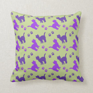 Cojín decorativo de MoJo de los gatos y de las