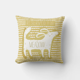 Cojín decorativo de Monoprint Cute Gold Personaliz